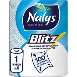 Jumbo Nalys Blitz Keukenrol Papieren Verpakking 1 Rol aanbieding