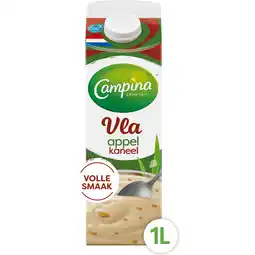 Jumbo Campina Appel Kaneel Vla 1L aanbieding