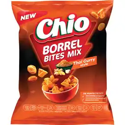 Jumbo Chio Borrel Bites Mix Thai Curry Style 240 g aanbieding