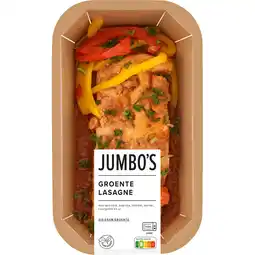 Jumbo Jumbo's Verse Maaltijd Groente Lasagne 450 g aanbieding