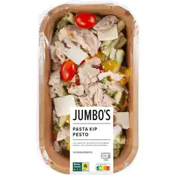 Jumbo Jumbo's Verse Maaltijd Pasta Kip Pesto 450 g aanbieding