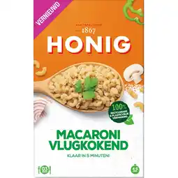 Jumbo Honig Macaroni Vlugkokend 250g aanbieding