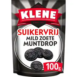Jumbo Klene Muntdrop Suikervrij 100g aanbieding