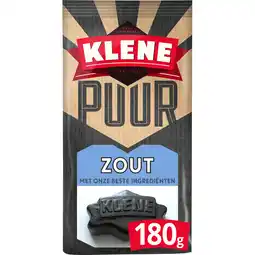 Jumbo Klene Drop Puur Zout 180g aanbieding