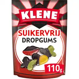 Jumbo Klene Dropgums Suikervrij 110g aanbieding