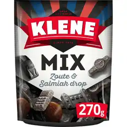 Jumbo Klene Drop Zoute & Salmiak Mix 270g aanbieding