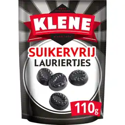 Jumbo Klene Drop Lauriertjes Suikervrij 110g aanbieding