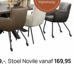 Pronto wonen Stoel Novile aanbieding