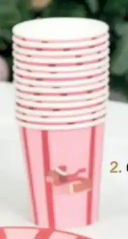 Wibra Papieren bekers aanbieding