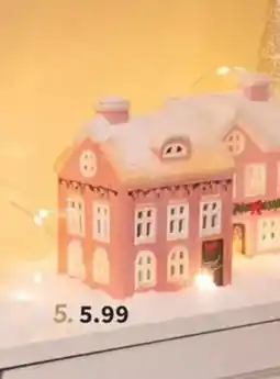Wibra LED huisje aanbieding