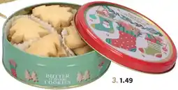 Wibra Koekjes in blik aanbieding
