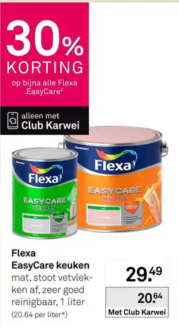Karwei Flexa EasyCare keuken aanbieding