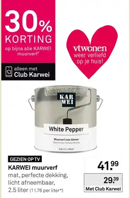 Karwei Karwei Muurverf aanbieding