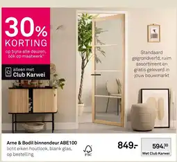 Karwei Arne & Bodil binnendeur ABE100 aanbieding