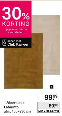 Karwei Labirinto aanbieding