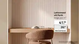 Karwei Lattenwand Vilt Perth aanbieding