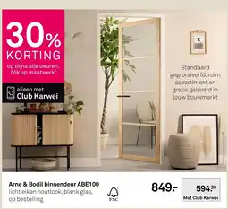 Karwei Arne & Bodil Binnendeur ABE100 aanbieding