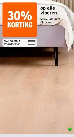 GAMMA gamma vloeren aanbieding