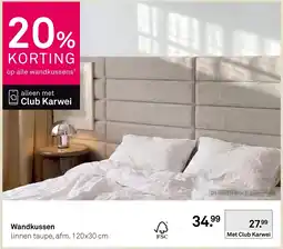 Karwei Club Karwei Wandkussen aanbieding
