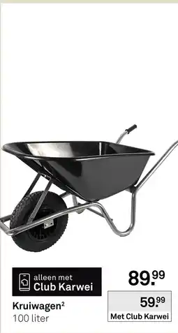 Karwei Club Karwei Kruiwagen² aanbieding