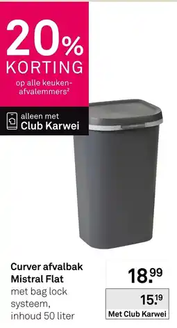 Karwei Curver Mistral Flat aanbieding