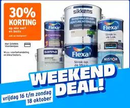 GAMMA sikkens flexa gamma histor aanbieding