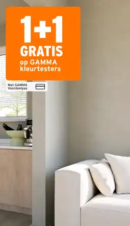 GAMMA gamma kleurtesters aanbieding