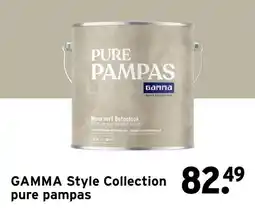 GAMMA gamma pure pampas aanbieding