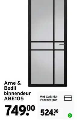 GAMMA Arne & Bodil binnendeur ABE105 aanbieding