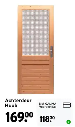 GAMMA Achterdeur Huub aanbieding