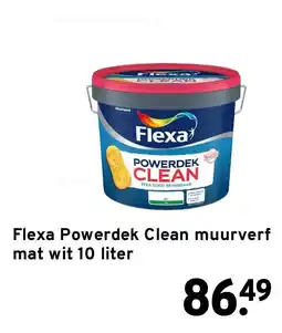 GAMMA Flexa Powerdek Clean muurverf aanbieding