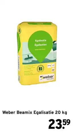 GAMMA Weber Beamix Egalisatie aanbieding