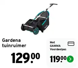 GAMMA Gardena tuinruimer aanbieding