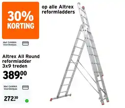 GAMMA Altrex All Round reformladder aanbieding