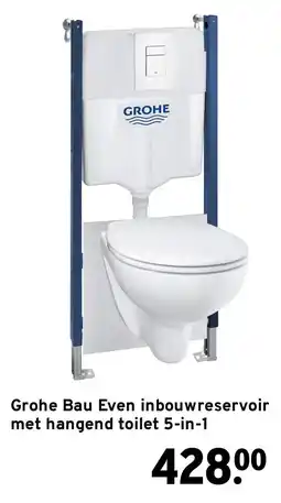 GAMMA Grohe Bau Even aanbieding