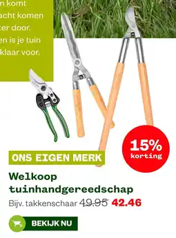 Welkoop Welkoop Tuinhandgereedschap aanbieding