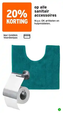 GAMMA gamma sanitair accessoires aanbieding