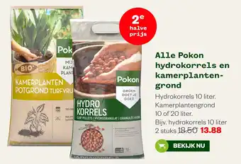 Pokon hydrokorrels en kamerplantengrond
