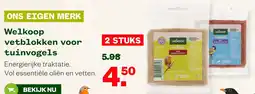Welkoop Welkoop vetblokken voor tuinvogels aanbieding