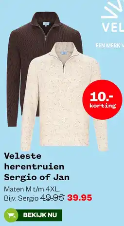 Welkoop Veleste herentruien Sergio of Jan aanbieding