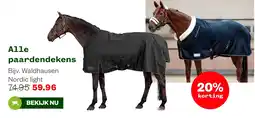 Welkoop Paardendekens aanbieding