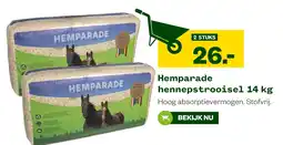 Welkoop Hemparade hennepstrooisel aanbieding