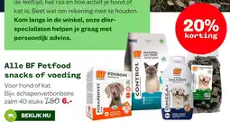 Welkoop Alle BF Petfood Schapenvetbonbons aanbieding