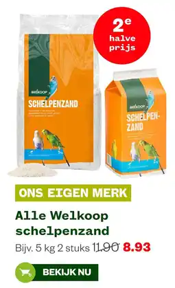 Welkoop Welkoop schelpenzand aanbieding
