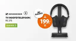 Expert sennheiser tv hoofdtelefoon rs 275 aanbieding