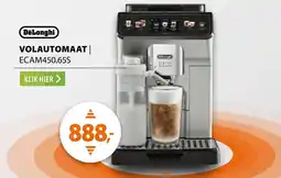 Expert DeLonghi Volautomaat ECAM450.65S aanbieding