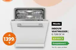 Expert Miele inbouw vaatwasser G 7293 SC VI aanbieding