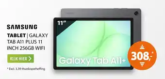 Samsung Tablet | Galaxy Tab A11 Plus 11 Inch 256GB WiFi