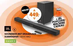 Expert JBL SOUND BAR MET DRAADLOZE SUBWOOFER | SB595 MK2 aanbieding