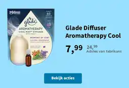 Plein.nl Glade Diffuser Aromatherapy Cool aanbieding